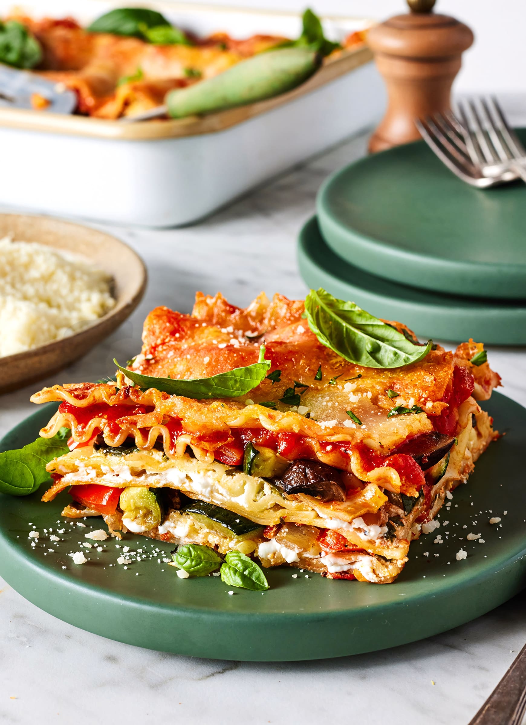 Easy Homemade Vegetable Lasagna with Creamy Bechamel